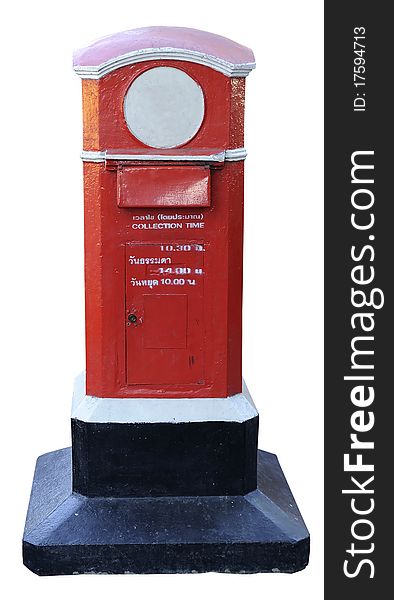 Postbox old strong from Thailand