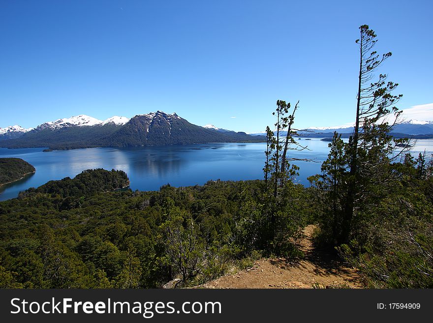 Landscape of Puerto PaÃ±uelo, Bariloche, South of Argentina. Landscape of Puerto PaÃ±uelo, Bariloche, South of Argentina