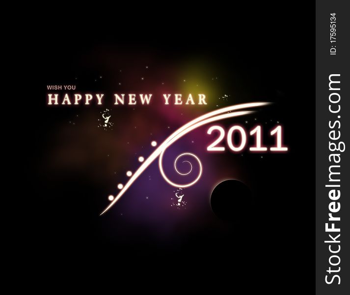 Happy New Year 2011 Wallpaper