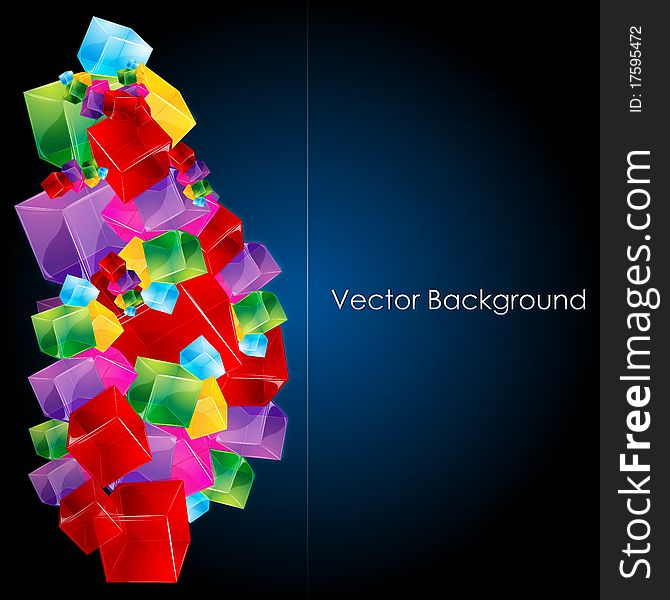 Colorful vector background