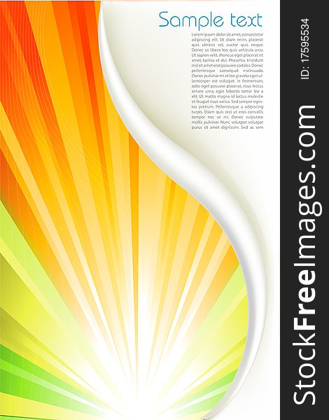 Illustration of abstract vector background