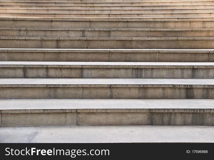 Stair concrete.