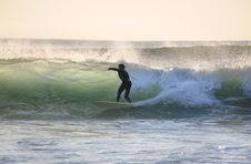 Sunset Surfer Royalty Free Stock Images Sunset Surfer Royalty Free Stock Images