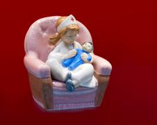 Nurse With Baby Royalty Free Stock Photo Nurse With Baby Royalty Free Stock Photo