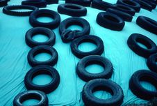 Tires Royalty Free Stock Photography Tires Royalty Free Stock Photography