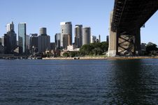 Under The Sydney Harbour Bridge Royalty Free Stock Image Under The Sydney Harbour Bridge Royalty Free Stock Image