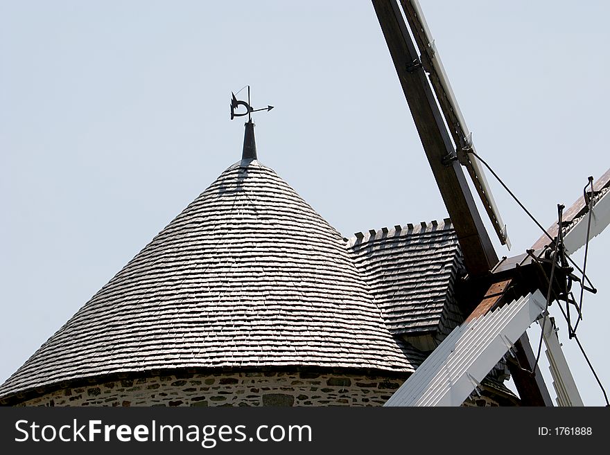 Restored windmill with advanced technique