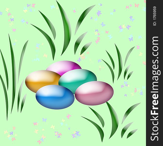 Easter Egg Hunt Art