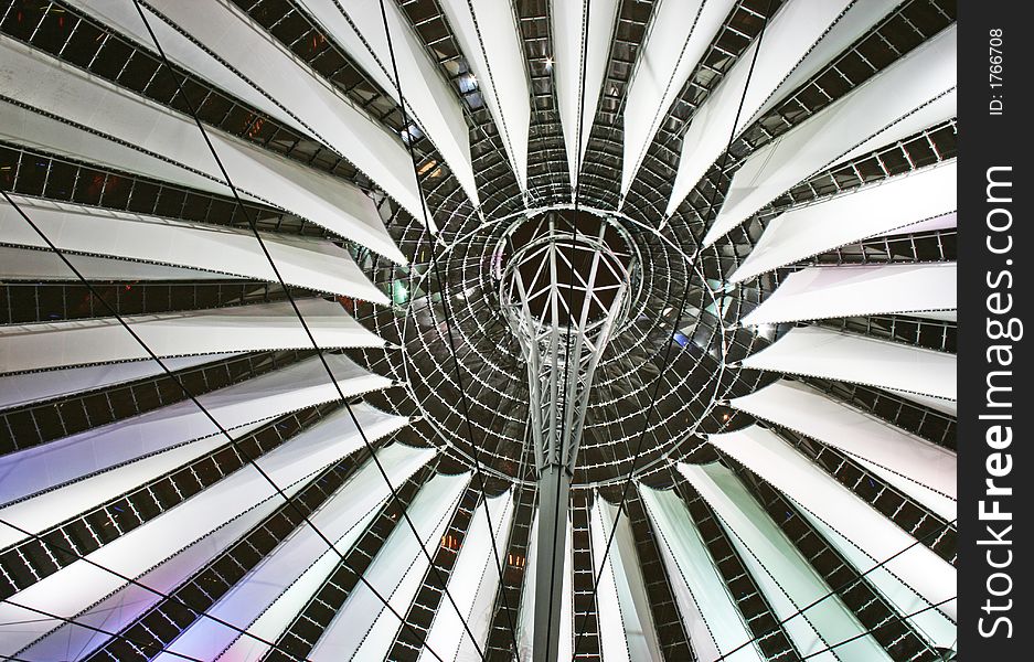 The roof from Sony Center Berlin