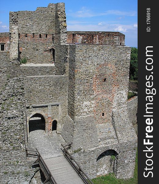 Castle in Czech Republic, city of LipnÃ­k nad BeÄvou,. Castle in Czech Republic, city of LipnÃ­k nad BeÄvou,