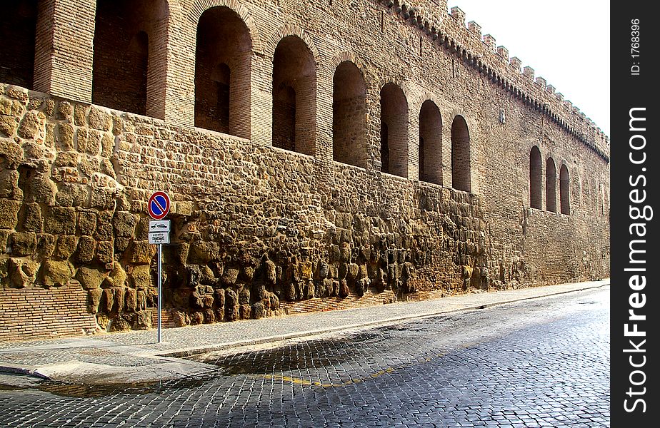Enclosure of the vatican city