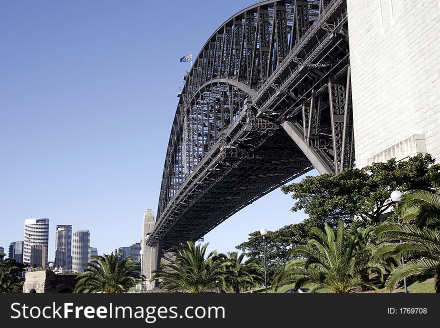 Under The Sydney Harbour Bridge, Australia