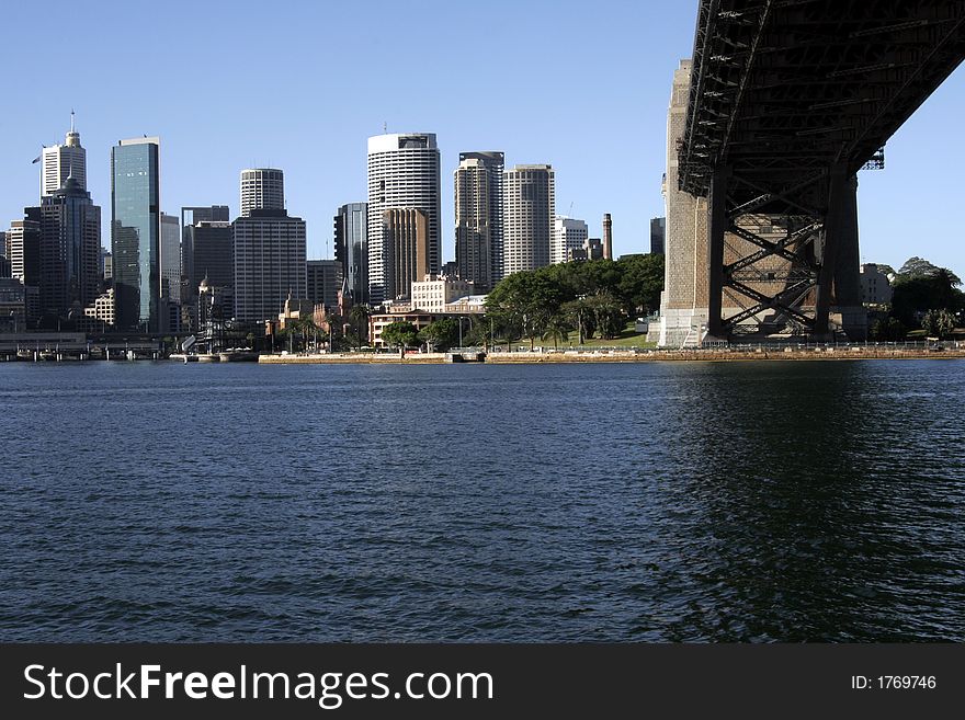 Under The Sydney Harbour Bridge, Australia