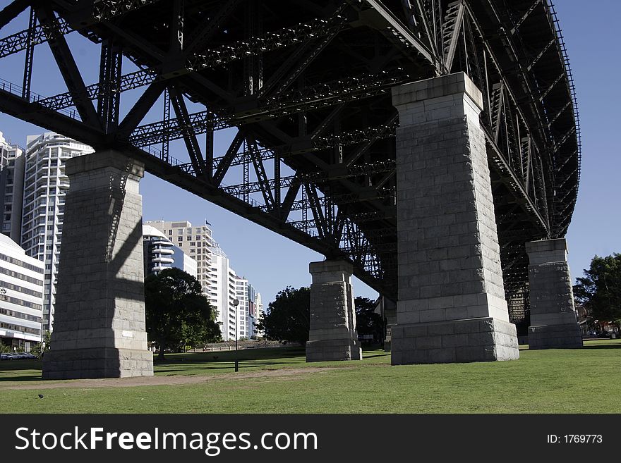 Under The Sydney Harbour Bridge, Australia