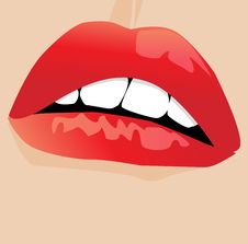 Red Lips Stock Photo Red Lips Stock Photo
