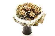 Dried Bunch Of Roses Royalty Free Stock Images