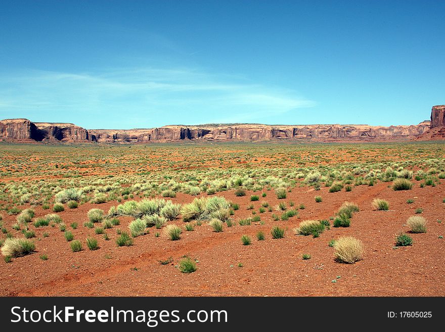 Utah Sage Brush mountain background