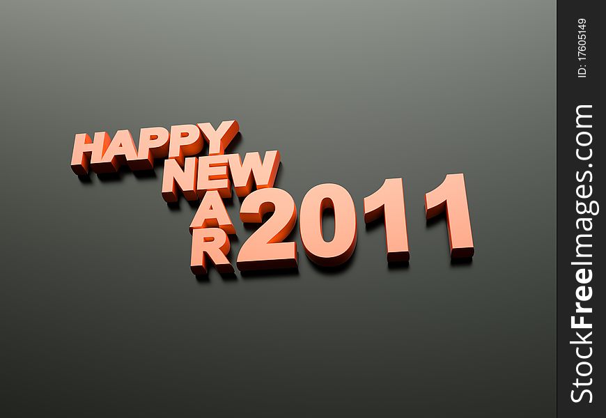 3d New Year 2011