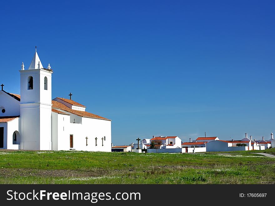 Church in Luz village.