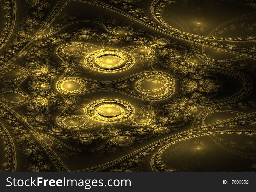 Abstract Fractal Background