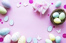 Easter Holiday Background Royalty Free Stock Photo