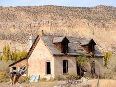 Abandonded Farmhouse Royalty Free Stock Image Abandonded Farmhouse Royalty Free Stock Image