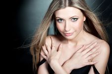 Beautiful Young Blond Sexy Girl Royalty Free Stock Photo Beautiful Young Blond Sexy Girl Royalty Free Stock Photo