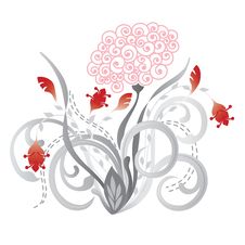 Beautiful Red And Pink Flowers Stock Photo Beautiful Red And Pink Flowers Stock Photo
