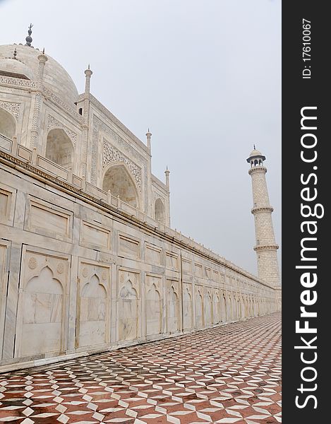 Taj Mahal palace in India