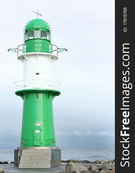 A Green Lighthouse