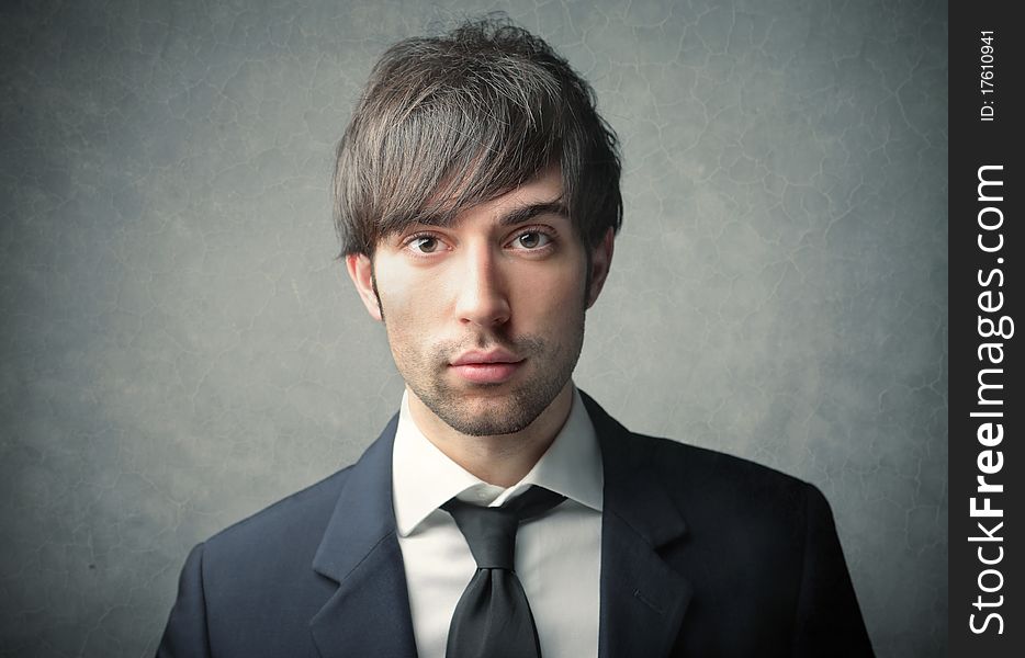 Portrait of a young businessman