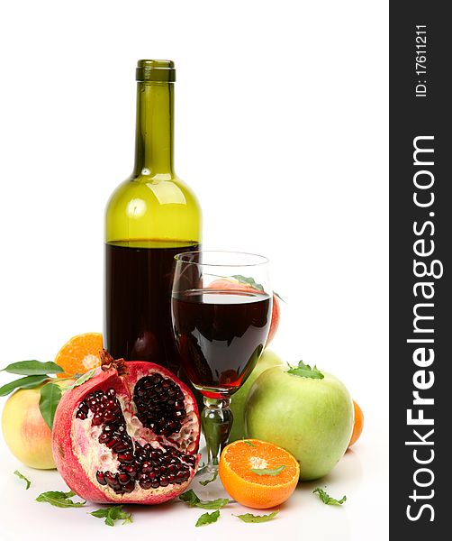 Wine And Fruit