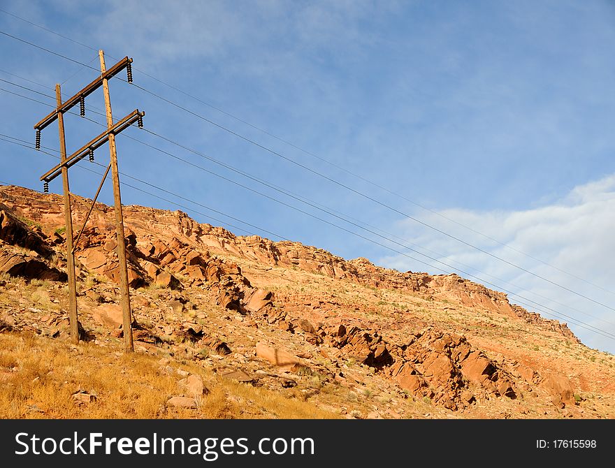 Desert Power near Moab, Utah