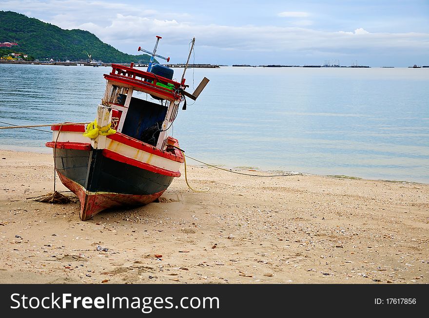 Fishing boats in thailand