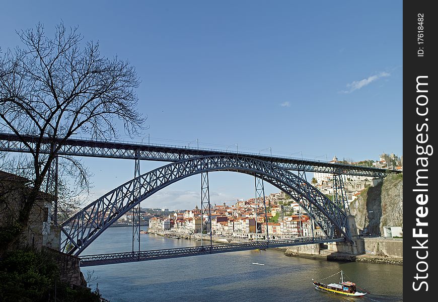 Portugal Porto Dom Luis Bridge