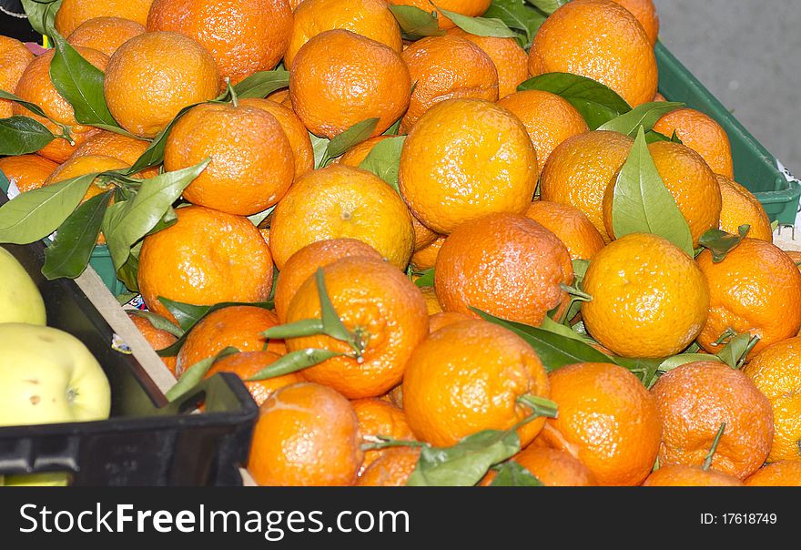 Mandarin at market in my town