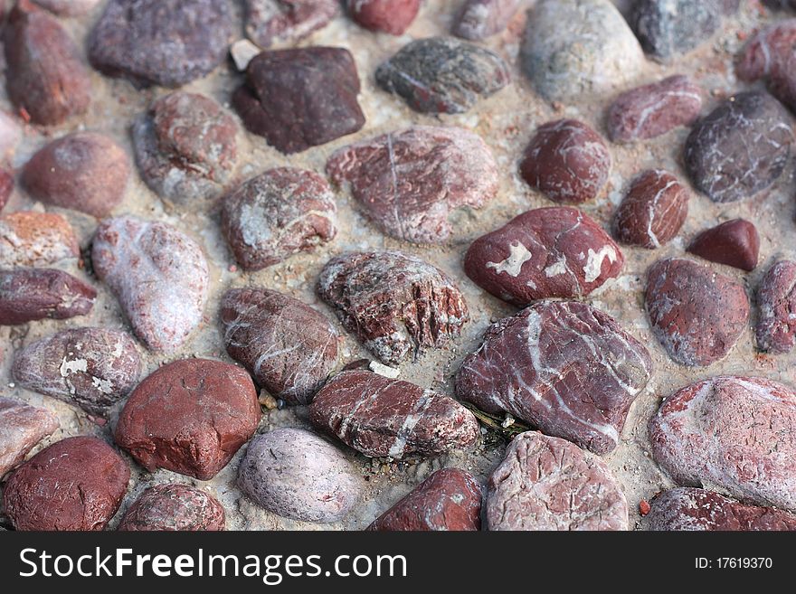 Abstract background with round colored peeble stones. Abstract background with round colored peeble stones