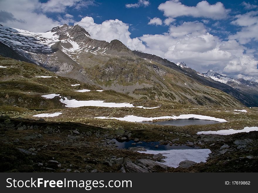 Pfitscher Joch,  Zillertaler Alps, Austria