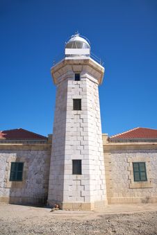 Punta Nati Lighthouse Royalty Free Stock Photography Punta Nati Lighthouse Royalty Free Stock Photography