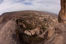 The Rock Castle At Cappadocia Royalty Free Stock Photos The Rock Castle At Cappadocia Royalty Free Stock Photos