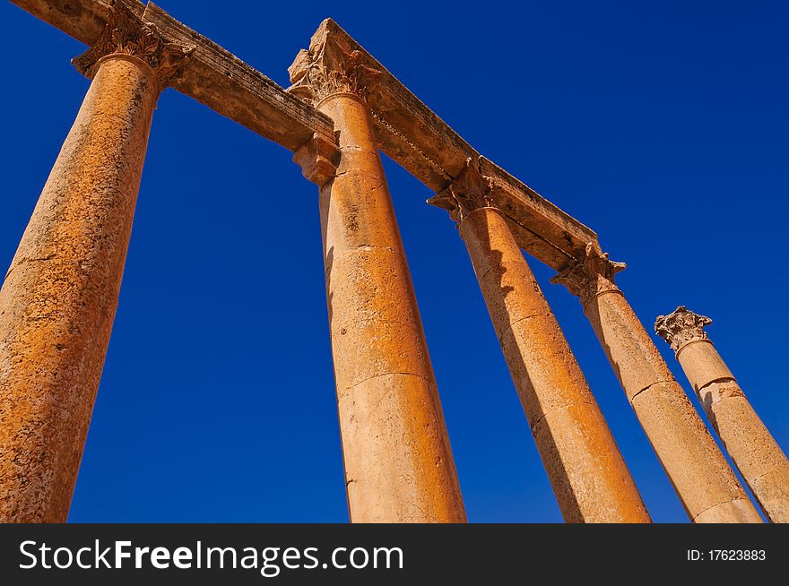 Roman Architecture In Jerash