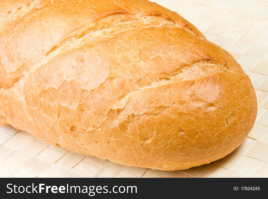 Close up of bread stick. Close up of bread stick