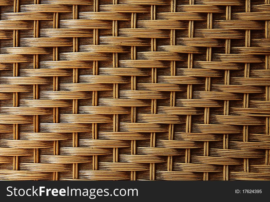 Close Up Of  Bamboo Texture Wall