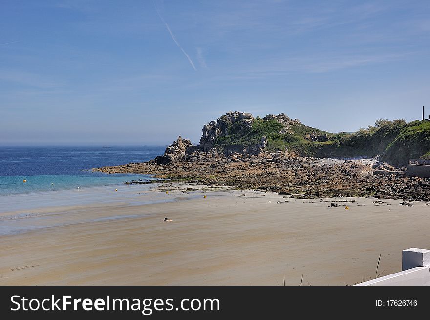 Beach Near St.malo