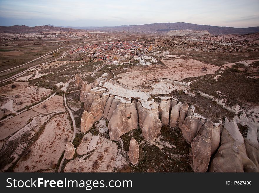 The Rock Castle At Cappadocia