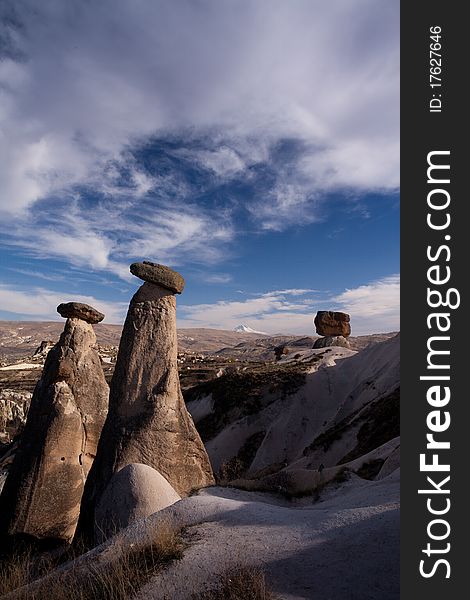 The Rock Castle at Cappadocia