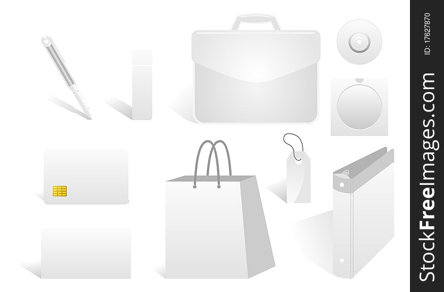 Different kinds of carriers of advertising. A illustration. Different kinds of carriers of advertising. A illustration