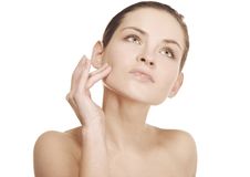 Natural Beauty Girl With Good Skin Stock Photography Natural Beauty Girl With Good Skin Stock Photography