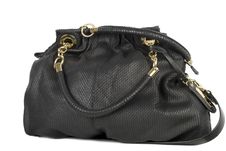 Black Leather Handbag Stock Images Black Leather Handbag Stock Images