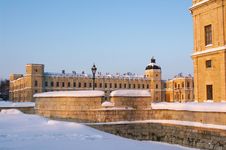 Gatchina Palace In Winter Royalty Free Stock Images Gatchina Palace In Winter Royalty Free Stock Images
